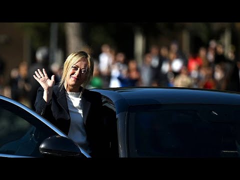 La prima volta di Giorgia Meloni a Bruxelles (VIDEO)