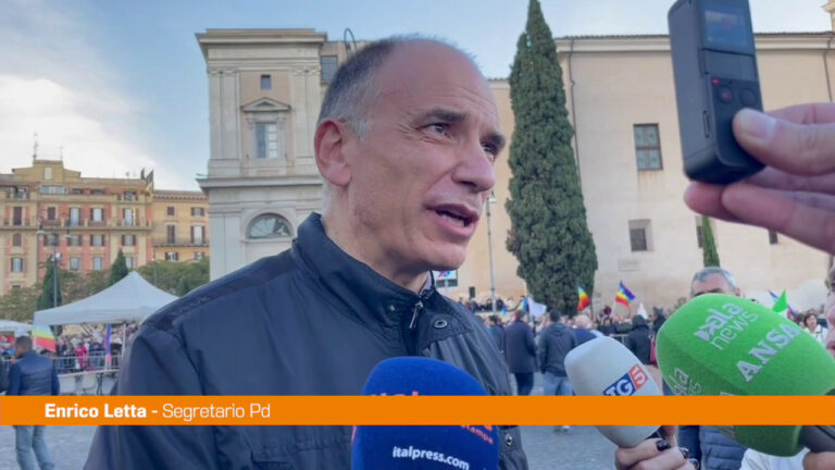 Letta: “Armi all’Ucraina? Avanti con gli alleati europei” (VIDEO)