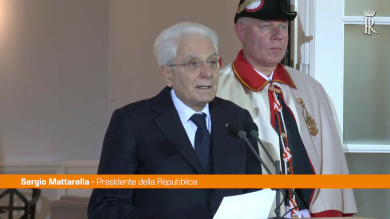 Mattarella: “Da Ue serve rinnovato slancio di unità” (VIDEO)