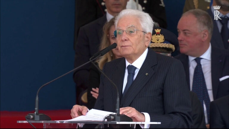 Mattarella: “Non vogliamo e non possiamo abituarci alla guerra”