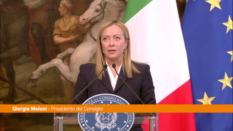 Meloni: “Sosteniamo sovranità e integrità territoriale dell’Ucraina” (VIDEO)