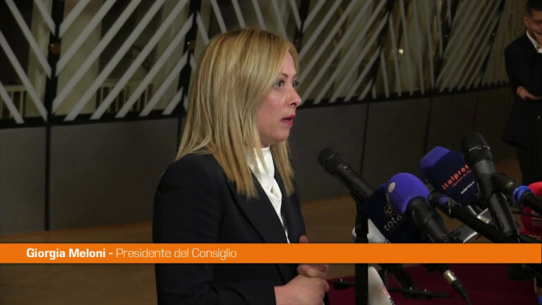 Meloni: “Usare al meglio le risorse Pnrr” (VIDEO)
