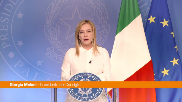 Meloni: “Violenza sulle donne non può avere giustificazioni” (VIDEO)