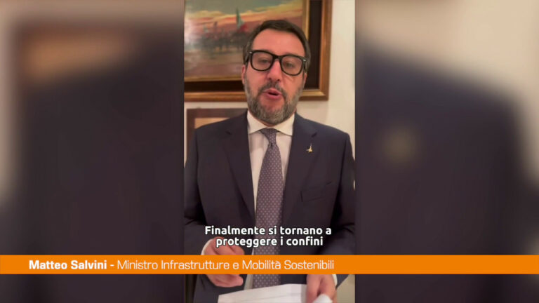 Migranti, Salvini: “Torniamo a proteggere i nostri confini” (VIDEO)