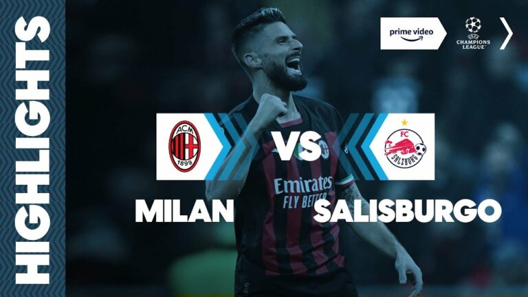 Milan-Salisburgo 4-0 (VIDEO)