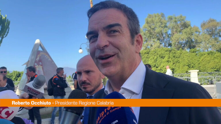 Occhiuto: “Calabria e Sicilia siano hub dell’Europa sul Mediterraneo” (VIDEO)