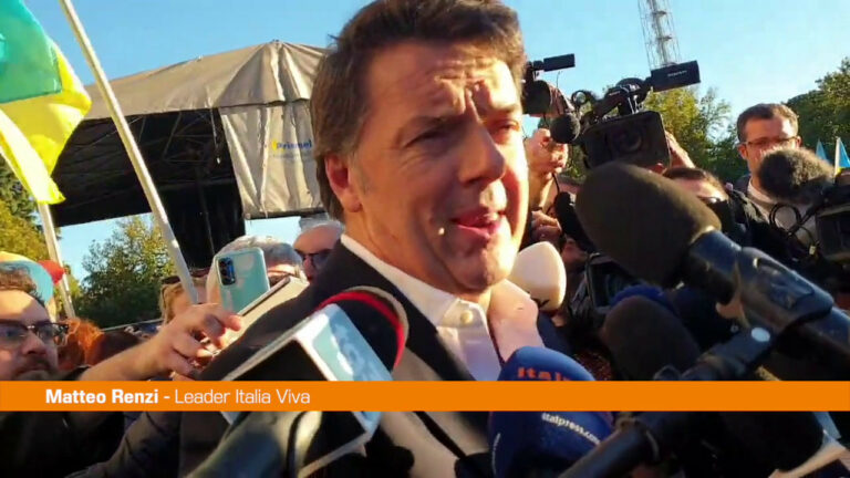 Renzi: “Non c’è pace senza giustizia” (VIDEO)
