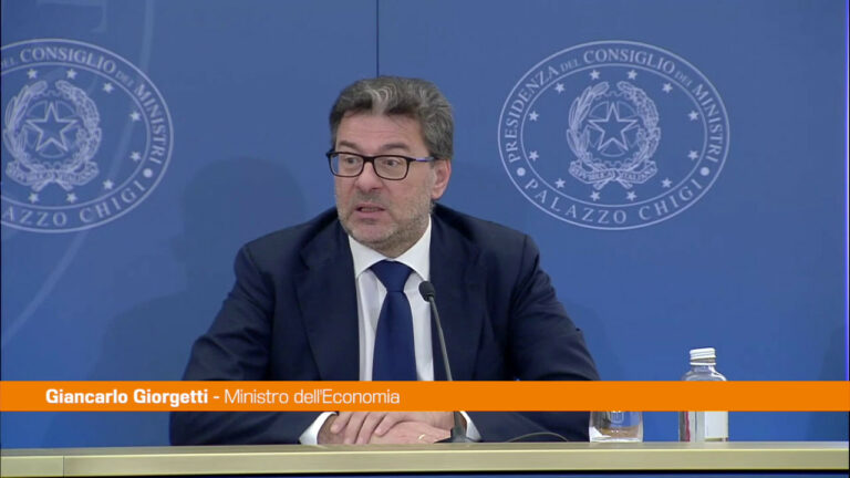 Superbonus, Giorgetti: “Misura troppo costosa a beneficio di pochi” (VIDEO)