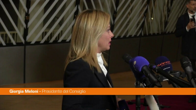 UE, Meloni: “Sui migranti orecchie disponibili all’ascolto” (VIDEO) UE, Meloni: “Sui migranti orecchie disponibili all’ascolto” (VIDEO)