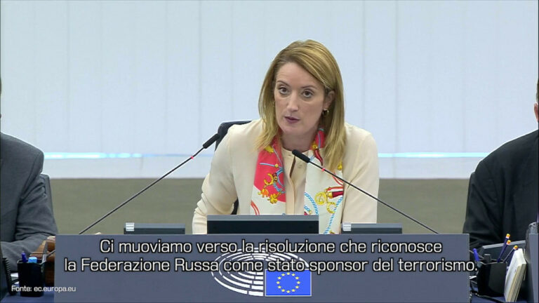 UE silura Putin: “Russia sponsor del terrorismo”