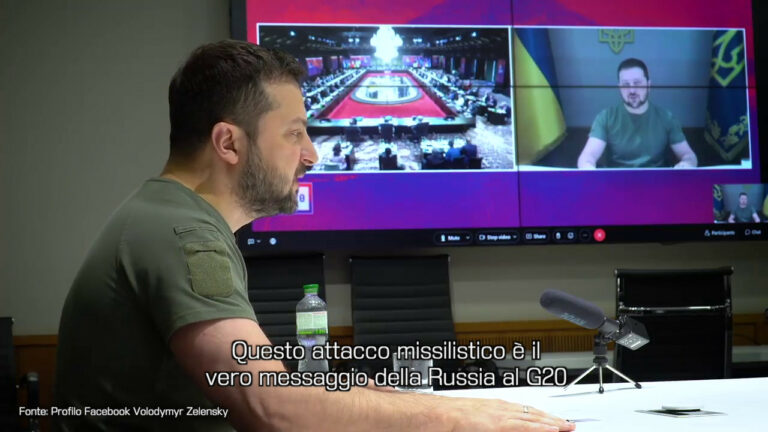 Zelensky: “Il missile sulla Polonia vero messaggio russo al G20”