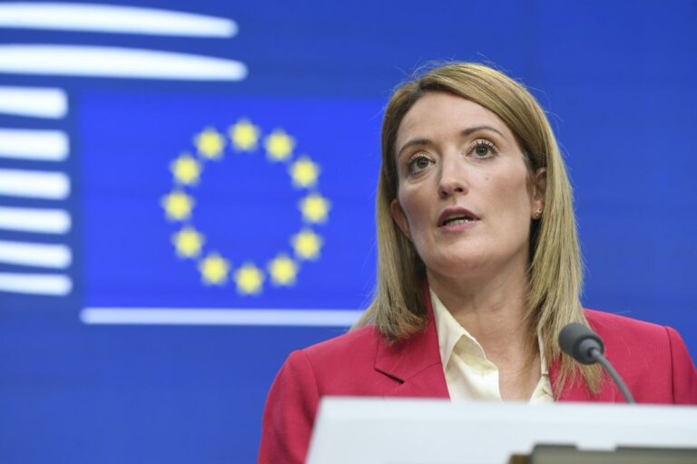 Metsola: “Europarlamento non è in vendita” Metsola: “Europarlamento non è in vendita”
