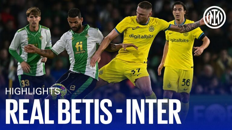 Betis-Inter 1-1 (VIDEO)
