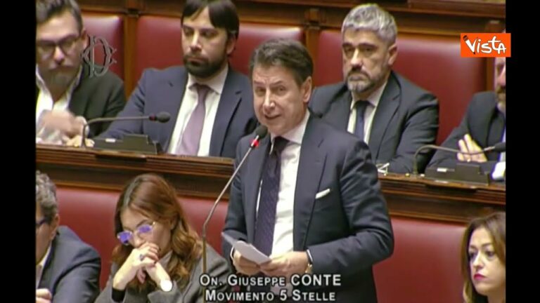 Conte: “Questo Governo è prono a Bruxelles” (VIDEO)