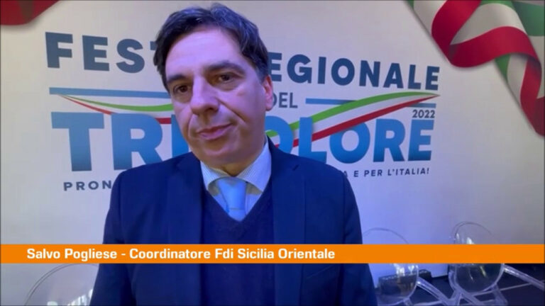 Fdi, Pogliese: “Successo della Festa del Tricolore” (VIDEO) Fdi, Pogliese: “Successo della Festa del Tricolore” (VIDEO)