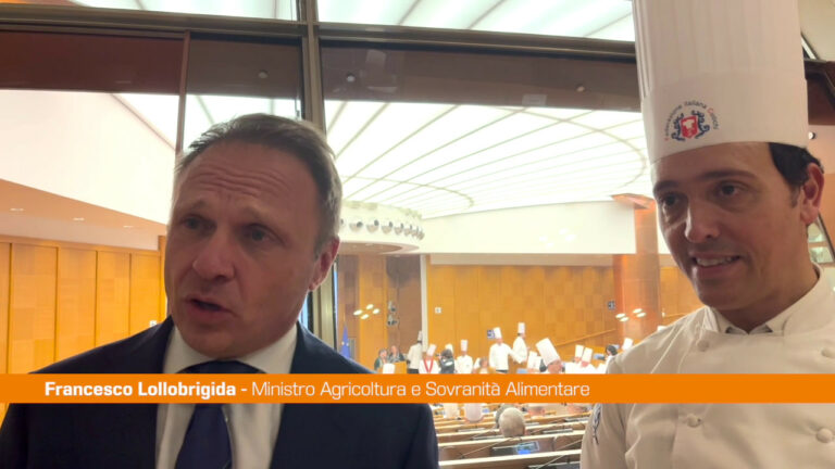 Lollobrigida “Cuochi simbolo di cultura della qualità”  (VIDEO)