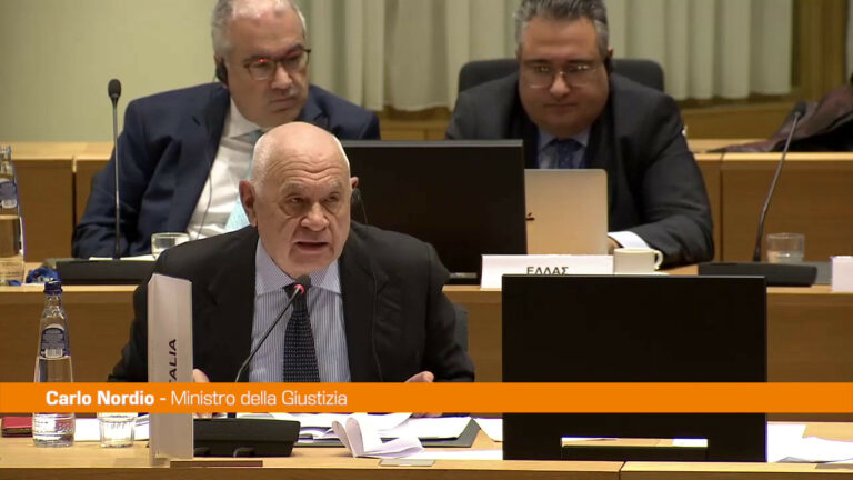 Nordio: “Confische nel rispetto del giusto processo” (VIDEO)