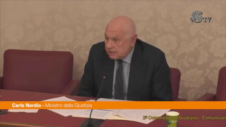 Nordio: “Rivedere il sistema delle intercettazioni” (VIDEO)