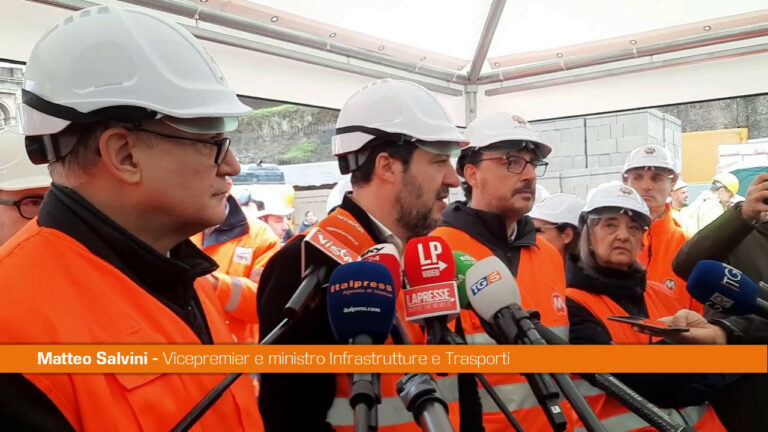 Ponte sullo Stretto, Salvini: “I fondi si troveranno” (VIDEO)