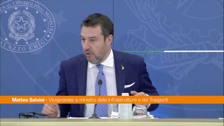 Salvini: “Il nuovo Codice degli Appalti crea più lavoro” (VIDEO)