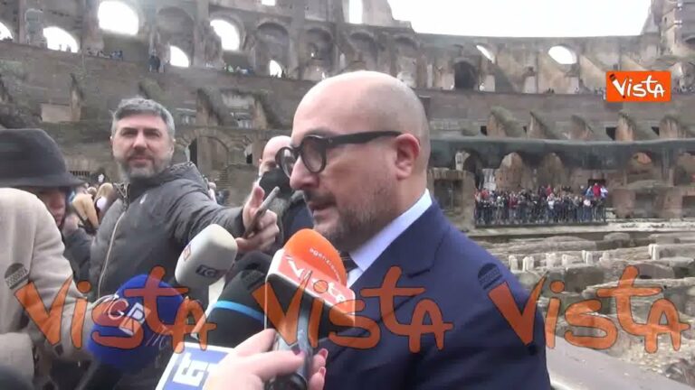 Sangiuliano: “L’Italia superpotenza mondiale della cultura” (VIDEO)