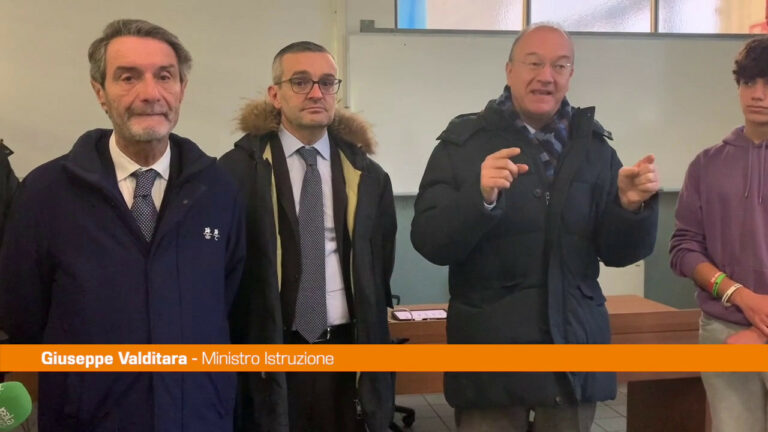 Scuola, Valditara: “Faremo grande riforma su istruzione tecnica” (VIDEO)