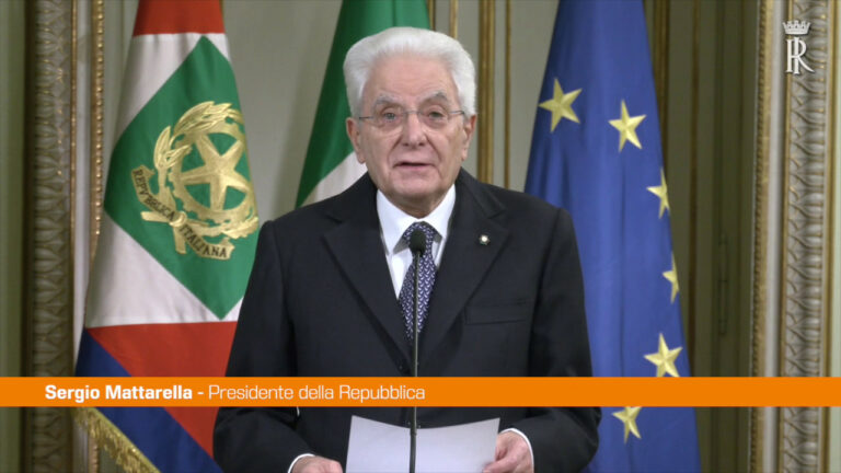 Ucraina, Mattarella: “Europa ripiombata nell’incubo” (VIDEO)