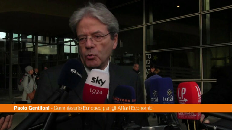 UE, Gentiloni: “Impegno serio del governo per rispettare obiettivi” (VIDEO)