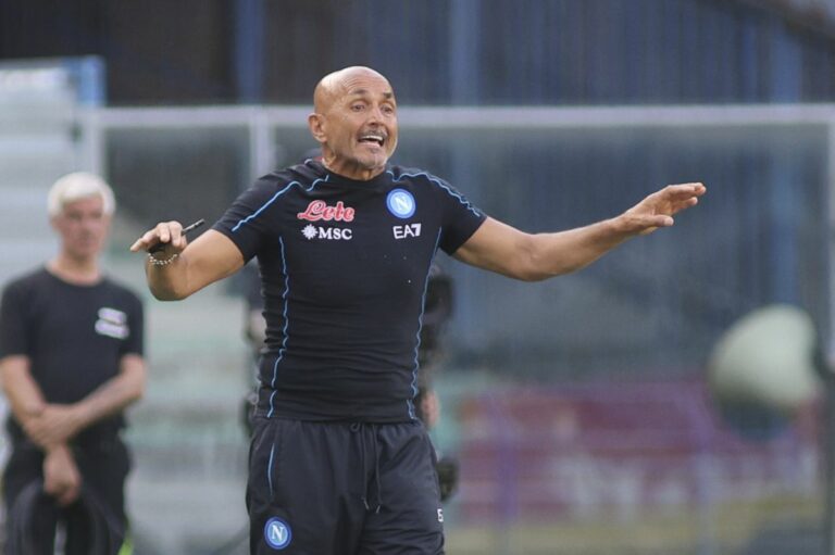 Spalletti: “A Salerno per reagire, Kvaratskhelia non ci sarà”