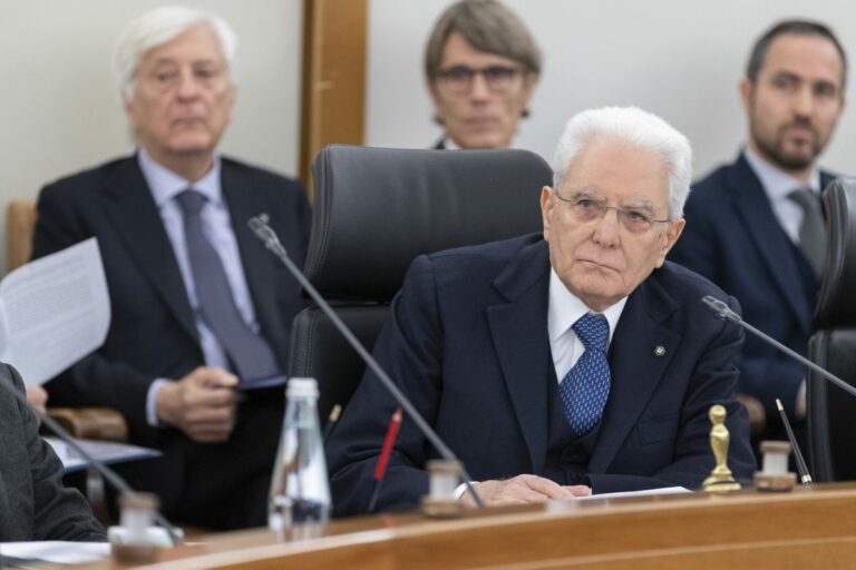 Csm, Mattarella: “A Pinelli il compito di favorire la coesione”