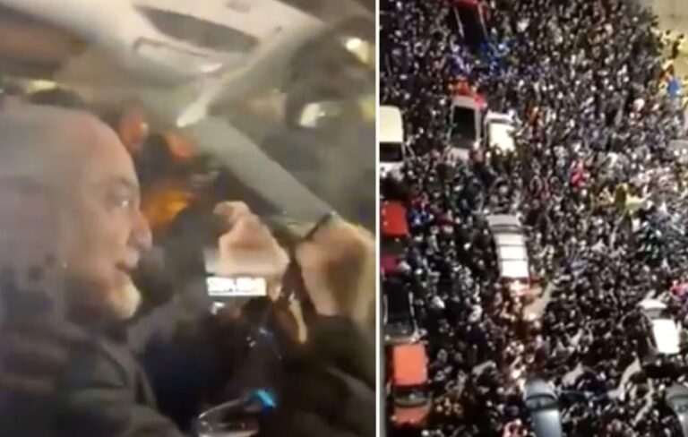 De Laurentiis si scatena con i tifosi: a Napoli è già festa scudetto