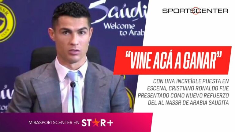 Ronaldo: “All’Al-Nassr per cambiare il calcio” (VIDEO)