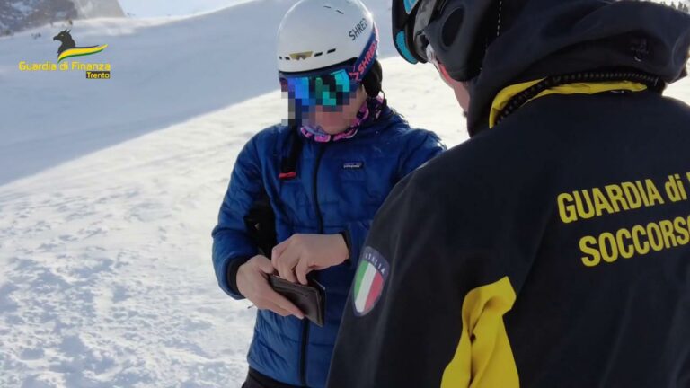 Scoperta una scuola di sci sconosciuta al fisco
