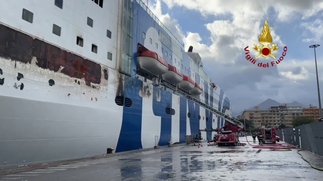 Traghetto Palermo-Napoli, nuove operazioni di raffreddamento
