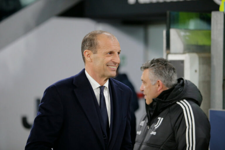 Allegri: “A Salerno scontro diretto, obiettivo 40 punti”