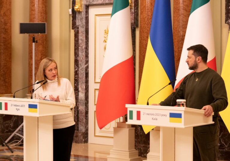 Ucraina, Meloni: “Ribadito pieno sostegno, Italia non tentenna”