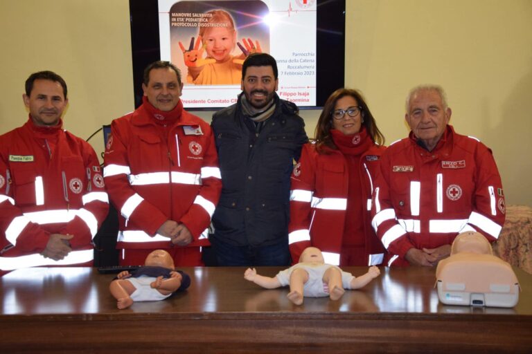 Croce Rossa Taormina e Roccalumera: lezione su manovre salvavita