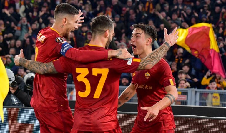 Roma-Salisburgo 2-0, ci pensano il Gallo e la Joya