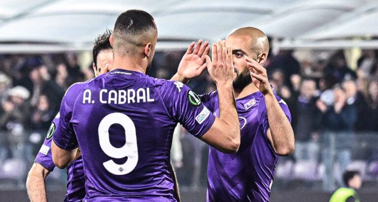 Fiorentina-Braga 3-2, la viola soffre e poi rimonta