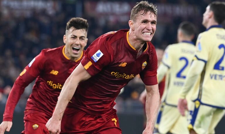 Roma-Verona 1-0, la prima gioia di Solbakken