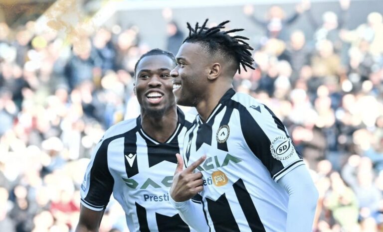 Udinese-Sassuolo 2-2, succede tutto nel primo tempo