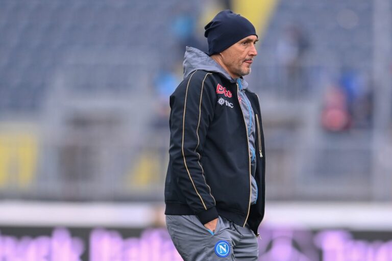 Spalletti: “L’unica via per il Napoli è sempre la vittoria”