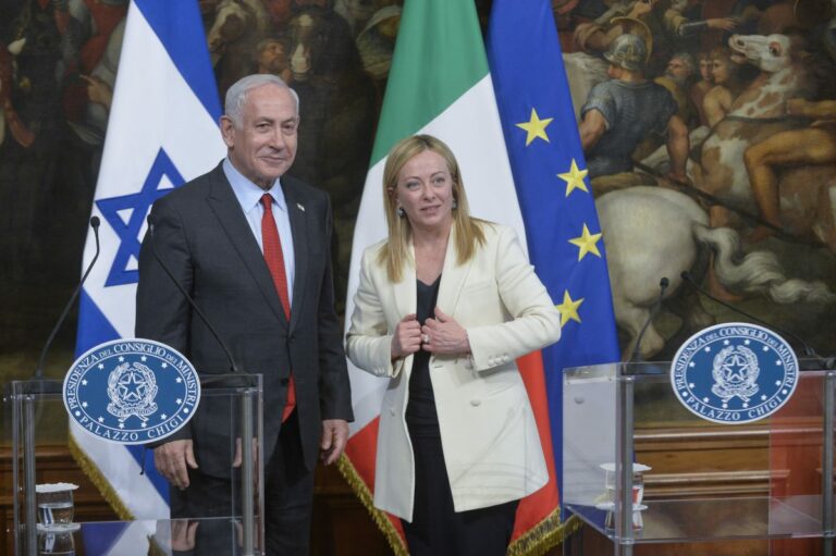 Meloni: “Pieno sostegno a ogni iniziativa per dialogo Israele-Palestina” Meloni: “Pieno sostegno a ogni iniziativa per dialogo Israele-Palestina”