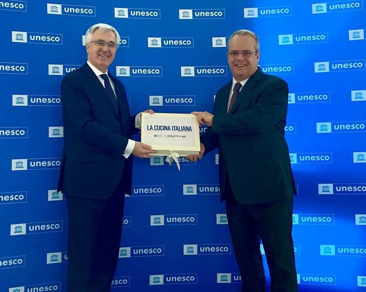 Cucina italiana candidata Unesco, consegnato il dossier a Parigi
