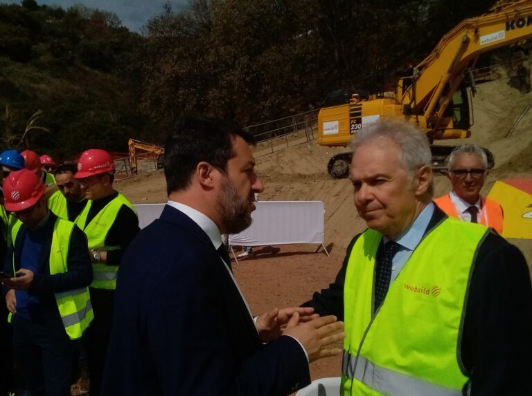 Nuova ferrovia, Salini (WeBuild): “Da Taormina segnale ai giovani”
