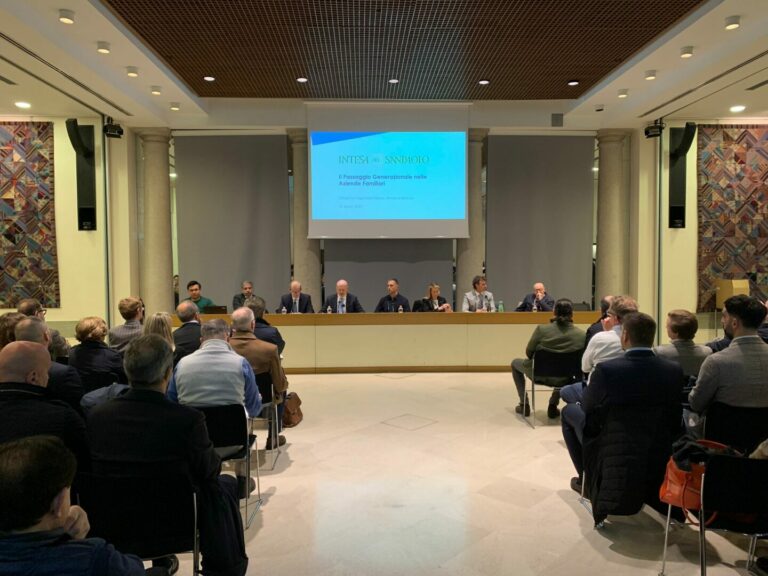 Intesa Sanpaolo, 75% delle pmi non pianifica passaggi generazionali