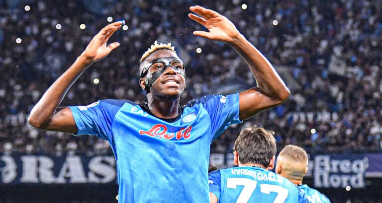 Napoli, Osimhen recupera e sfida il Milan: “Dio è il più grande”