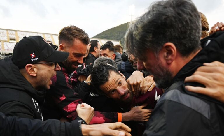 Salernitana-Inter 1-1, Candreva beffa Inzaghi