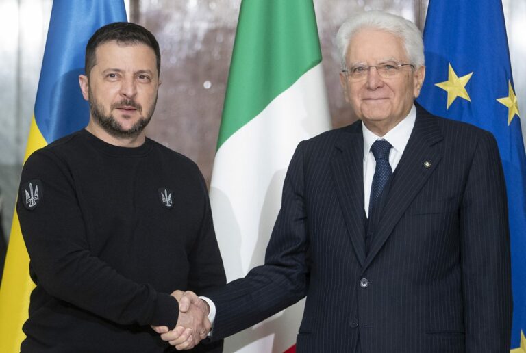Mattarella incontra Zelensky: “La pace non deve essere una resa”