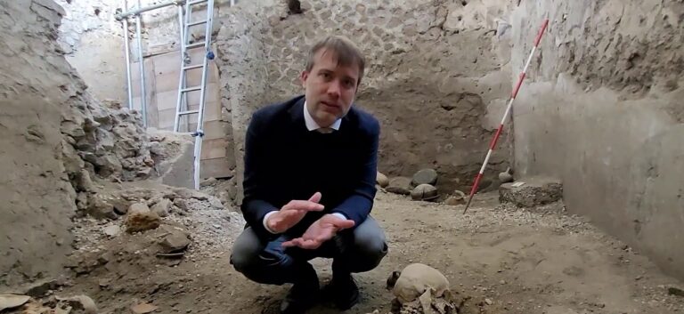 Pompei, nuove scoperte nell’Insula dei Casti Amanti